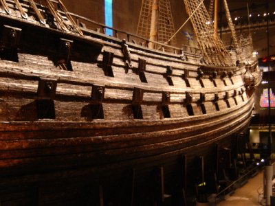 Le flanc du Vasa